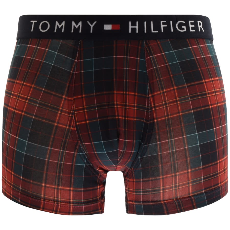 Alternative Image for ProductTommy Hilfiger Underwear Check Trunks Red1